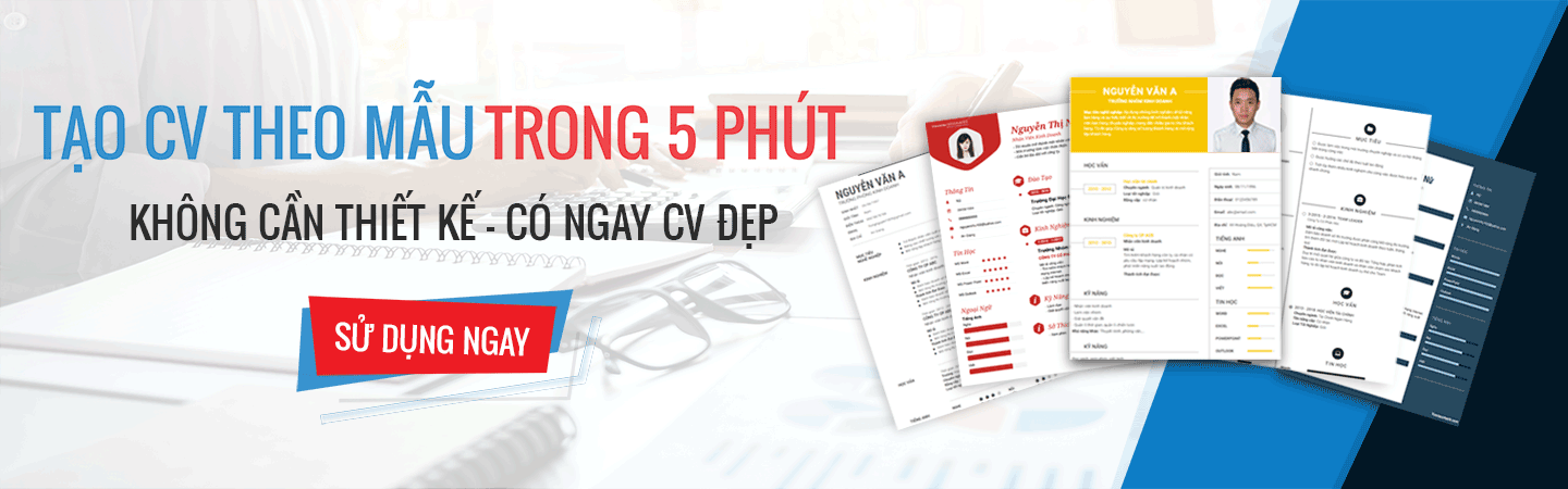 Tạo CV Miễn phí